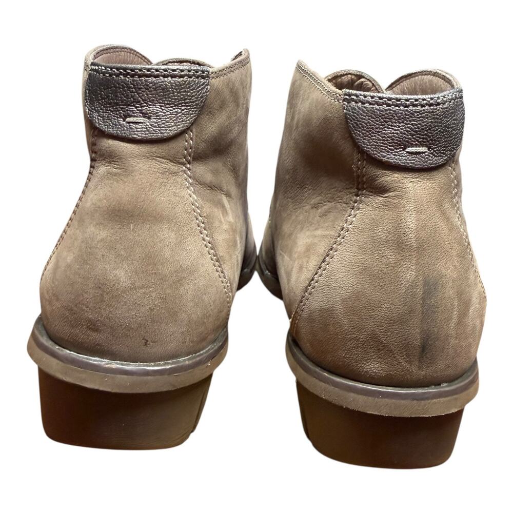 DANSKO Joy Women's 41/US 10 Ankle Bootie Nubuck Leather Comfort Shoes Lace Up - Picture 10 of 13